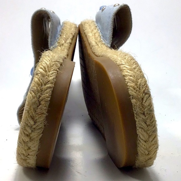 Badgley Mischka Jewel Kyra Espadrille Sandal Size 10. - Picture 10 of 11